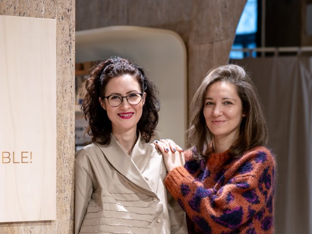 The two female founders of ALTRNTV