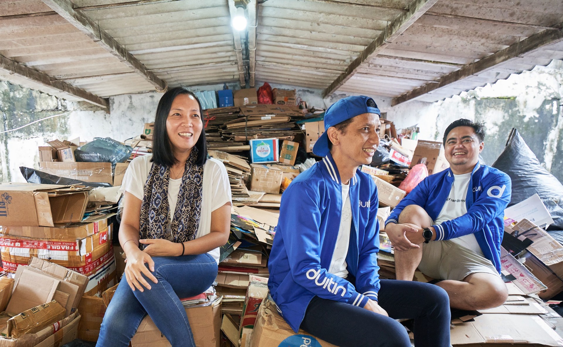 Photo of founders of Duitin Indonesia