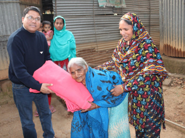 Blanket distribution 4